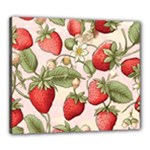 Strawberry Fruit Canvas 24  x 20  (Stretched)