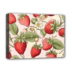 Strawberry Fruit Deluxe Canvas 16  x 12  (Stretched) 