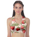 Strawberry Fruit Fitness Sports Bra