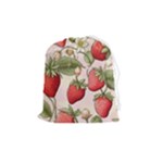 Strawberry Fruit Drawstring Pouch (Medium)