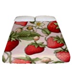Strawberry Fruit Fitted Sheet (Queen Size)