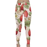 Strawberry Fruit Classic Yoga Leggings