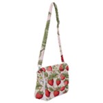 Strawberry Fruit Shoulder Bag with Back Zipper