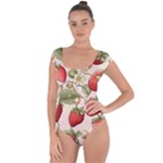 Strawberry Fruit Short Sleeve Leotard 