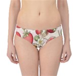 Strawberry Fruit Hipster Bikini Bottoms