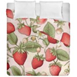 Strawberry Fruit Duvet Cover Double Side (California King Size)