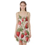 Strawberry Fruit Satin Night Slip