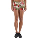 Strawberry Fruit Yoga Shorts