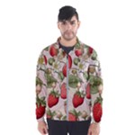 Strawberry Fruit Men s Windbreaker