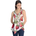 Strawberry Fruit Sleeveless Tunic