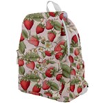 Strawberry Fruit Top Flap Backpack