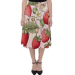 Strawberry Fruit Classic Midi Skirt