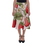 Strawberry Fruit Perfect Length Midi Skirt