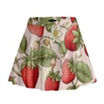 Strawberry Fruit Mini Flare Skirt