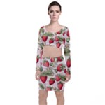 Strawberry Fruit Top and Skirt Sets