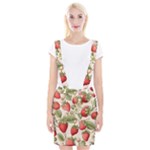 Strawberry Fruit Braces Suspender Skirt