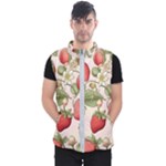 Strawberry Fruit Men s Puffer Vest