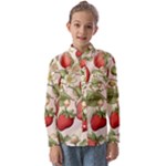 Strawberry Fruit Kids  Long Sleeve Shirt
