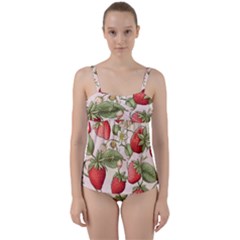 Twist Front Tankini Set 