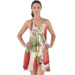 Strawberry Fruit Show Some Back Chiffon Dress