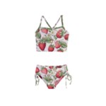 Strawberry Fruit Girls  Tankini Swimsuit