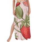 Strawberry Fruit Maxi Chiffon Tie-Up Sarong