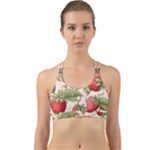 Strawberry Fruit Back Web Sports Bra