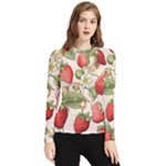 Strawberry Fruit Women s Long Sleeve Rash Guard