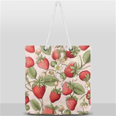 Full Print Rope Handle Tote (Large) 