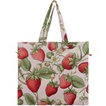 Strawberry Fruit Canvas Travel Bag
