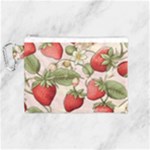Strawberry Fruit Canvas Cosmetic Bag (Medium)