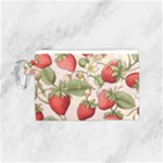 Strawberry Fruit Canvas Cosmetic Bag (Small)