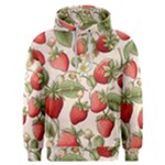 Strawberry Fruit Men s Overhead Hoodie
