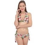 Strawberry Fruit Tie It Up Bikini Set