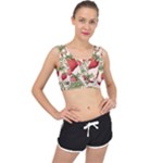 Strawberry Fruit V-Back Sports Bra
