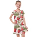 Strawberry Fruit Kids  Cross Web Dress