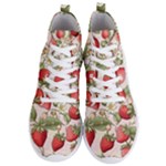 Strawberry Fruit Men s Lightweight High Top Sneakers
