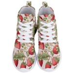 Strawberry Fruit Women s Lightweight High Top Sneakers