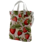 Strawberry Fruit Canvas Messenger Bag