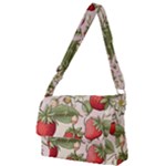 Strawberry Fruit Full Print Messenger Bag (S)