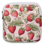 Strawberry Fruit Mini Square Pouch