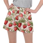 Strawberry Fruit Women s Ripstop Shorts