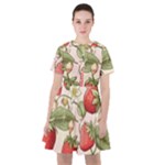 Strawberry Fruit Sailor Dress
