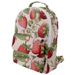 Strawberry Fruit Flap Pocket Backpack (Small)