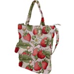 Strawberry Fruit Shoulder Tote Bag
