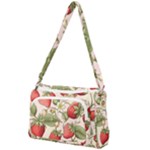Strawberry Fruit Front Pocket Crossbody Bag