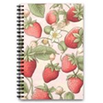 Strawberry Fruit 5.5  x 8.5  Notebook