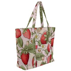 Zip Up Canvas Bag 