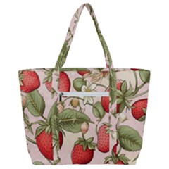 Zip Up Canvas Bag 