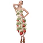 Strawberry Fruit Layered Bottom Dress